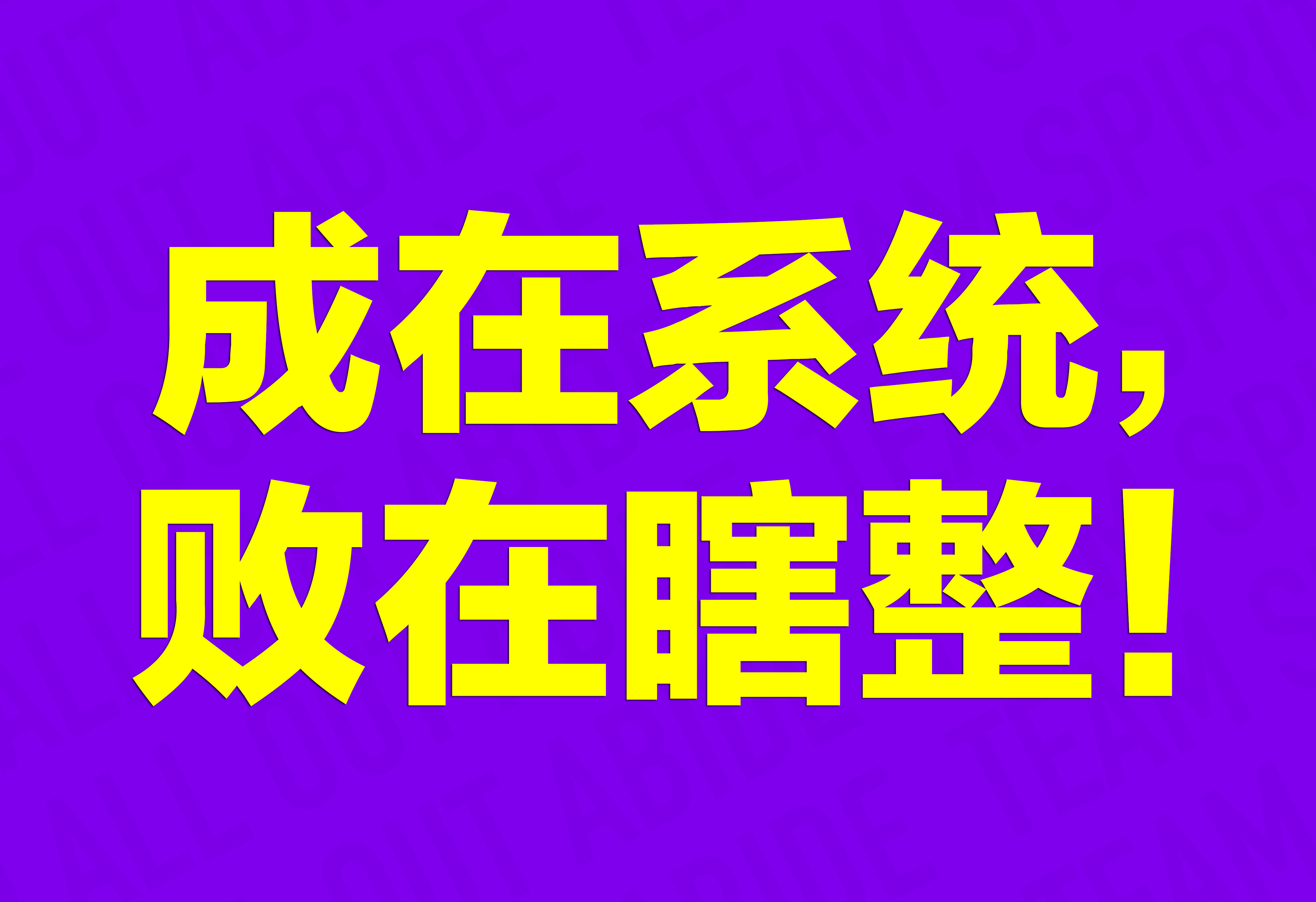 品牌策劃：成在系統(tǒng)，敗在瞎整！